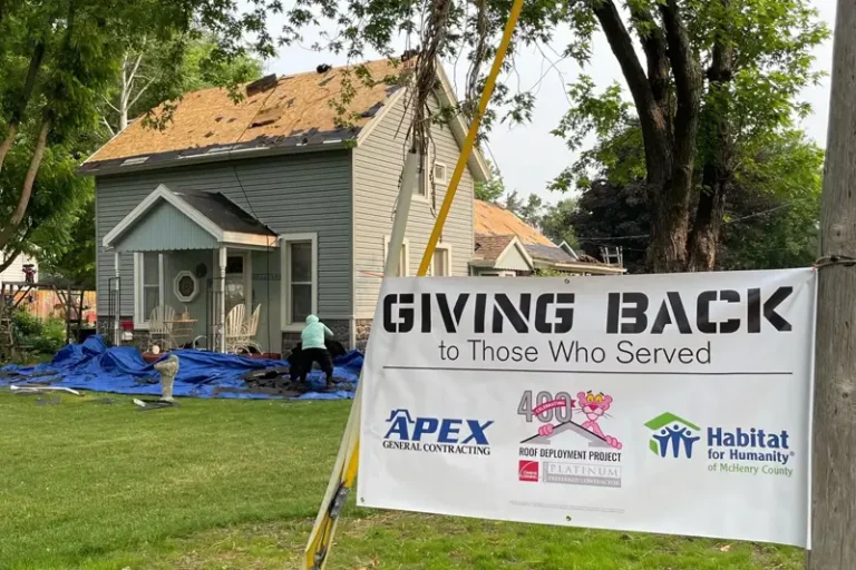 Apex Gives Back to US Army Veteran | Apex General Contracting