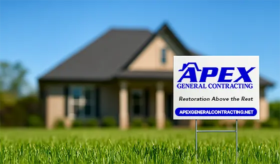 Yard Sign | Apex General Contracting
