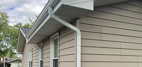 Downspouts and Color Matching | Apex General Contracting
